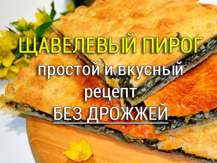 shchavelevyj-pirog-recept Ленивые беляши на кефире с фаршем - Простые рецепты - женский сайт