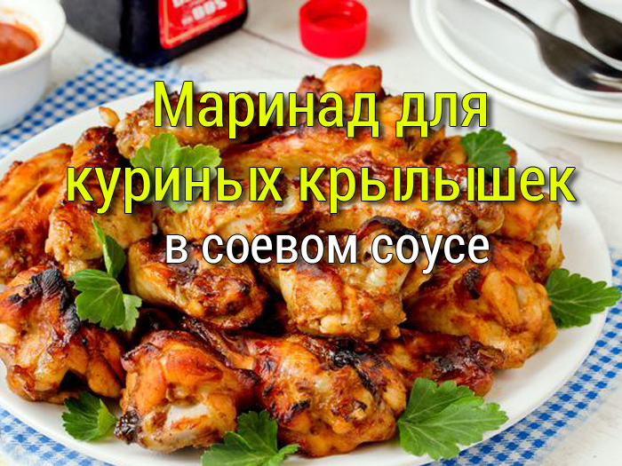 marinad-dlya-kurinyh-krylyshek-v-soevom-souse Отбивные из свинины с луком и сыром в духовке - Простые рецепты - женский сайт