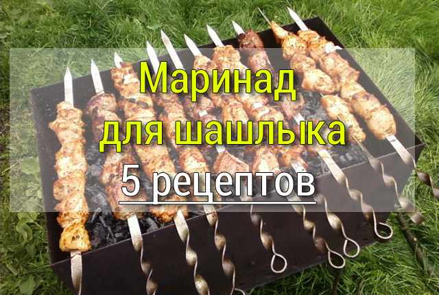 072 Маринад для шашлыка из свинины с уксусом - Простые рецепты - женский сайт