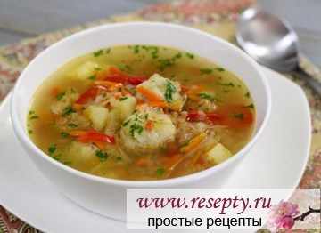 004572 Суп из сушеных белых грибов со сливками - Простые рецепты - женский сайт