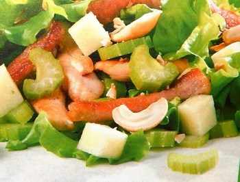 aq3 Салат с крабовым мясом и ананасом - Простые рецепты - женский сайт